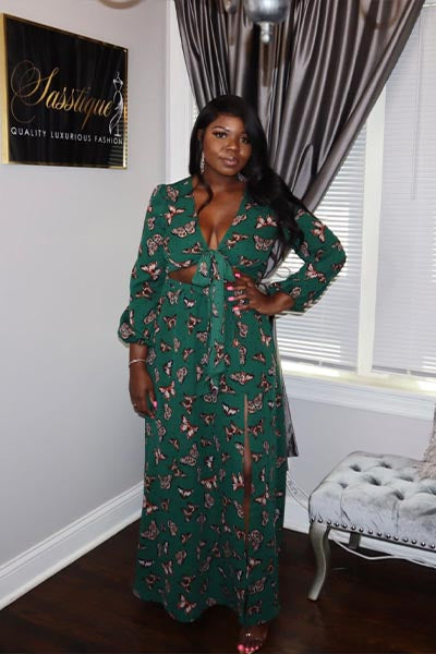 BUTTERFLY FAITH | MAXI DRESS