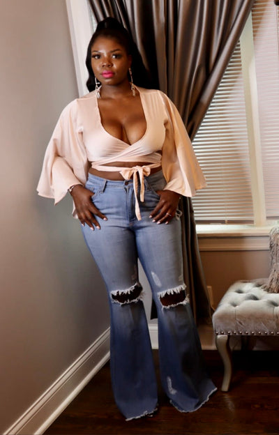 CHAMPAGNE TOAST | WRAP TOP