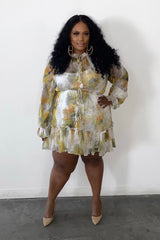 YELLOW BLOSSOM | BABYDOLL DRESS