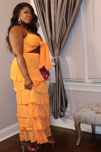 TANGERINE DREAMS | SKIRT SET