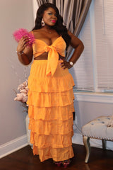 TANGERINE DREAMS | SKIRT SET
