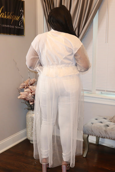 SERVE | SHEER JACKET