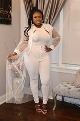 SERVE | SHEER JACKET