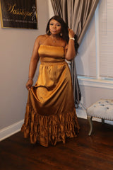 BRONZED | MAXI DRESS